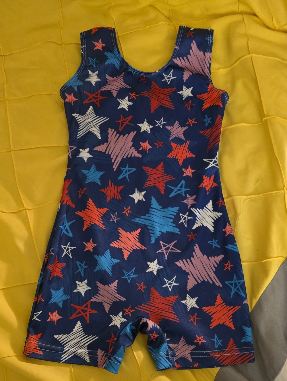 Girls Star Gymnastics Leotard